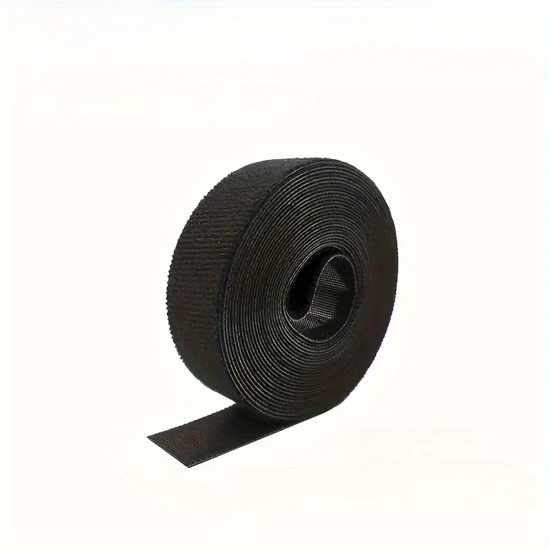 1 Roll Reusable Cable Straps Cable Ties Hook & Loop Nylon Fastening Tape Wire Organizer For Cords Cable Management