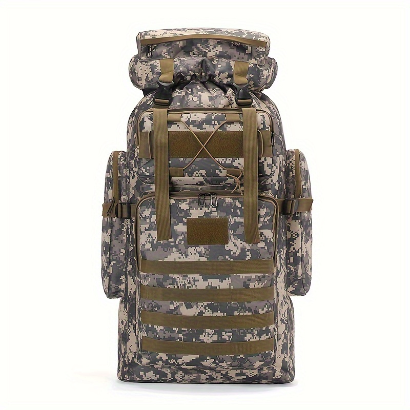 

Large Capacity Camouflage Rucksack, And Fitness Backpack, Hiking Camping Mountaineering Bag