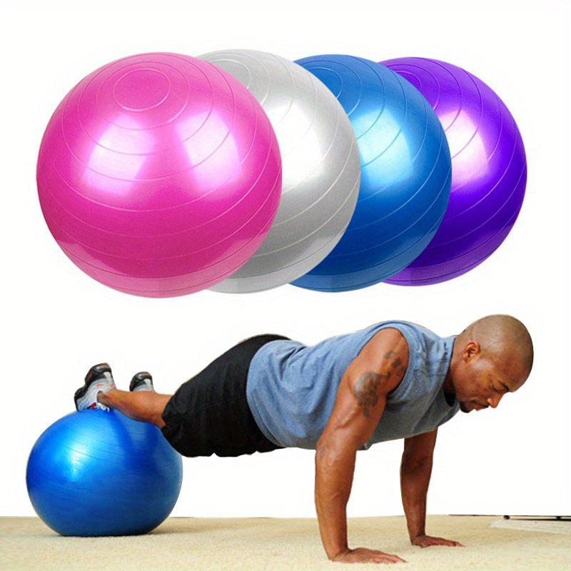 

Anti-slip Exercise Yoga Balls For Adults With Pump - Fitness, Physical Therapy, Pregnancy, Home Workout - Durable Stability Balance Balls For Core Training & Rehabilitation