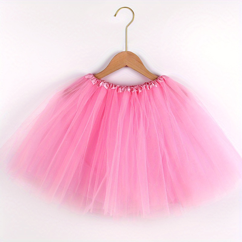 Adult Party Style Tutu Skirt - 4-Layer Polyester Tulle with Solid Lining, Princess Puffy Ballet Dance Skirt, Non-Feathered, No Power Supply Needed, Battery-Free Accessory details 0