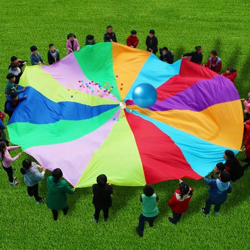 

Rainbow Parachute Jump Bag - 2m//3.6m Diameter, Oxford Fabric, , Outdoor Sports & Leisure Activities