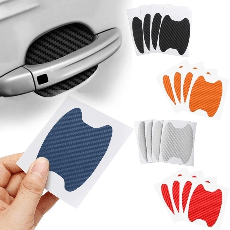 

4pcs/set Car Door Sticker Carbonscratches Resistant Cover Film Exterior Styling Car Accessories