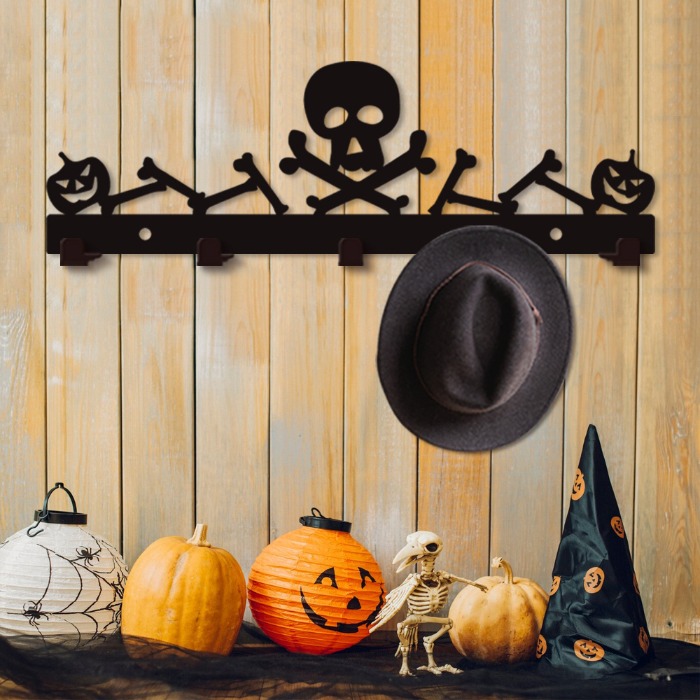 Skull Towel Hook Skull Coat Hooks Retro Novelty Skull Shape Tissue