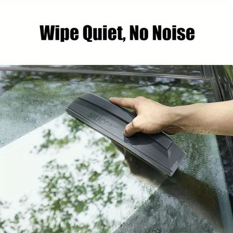 Soft Silicone Windshield Squeegee 1pc Nonscratch Car Wrap Water