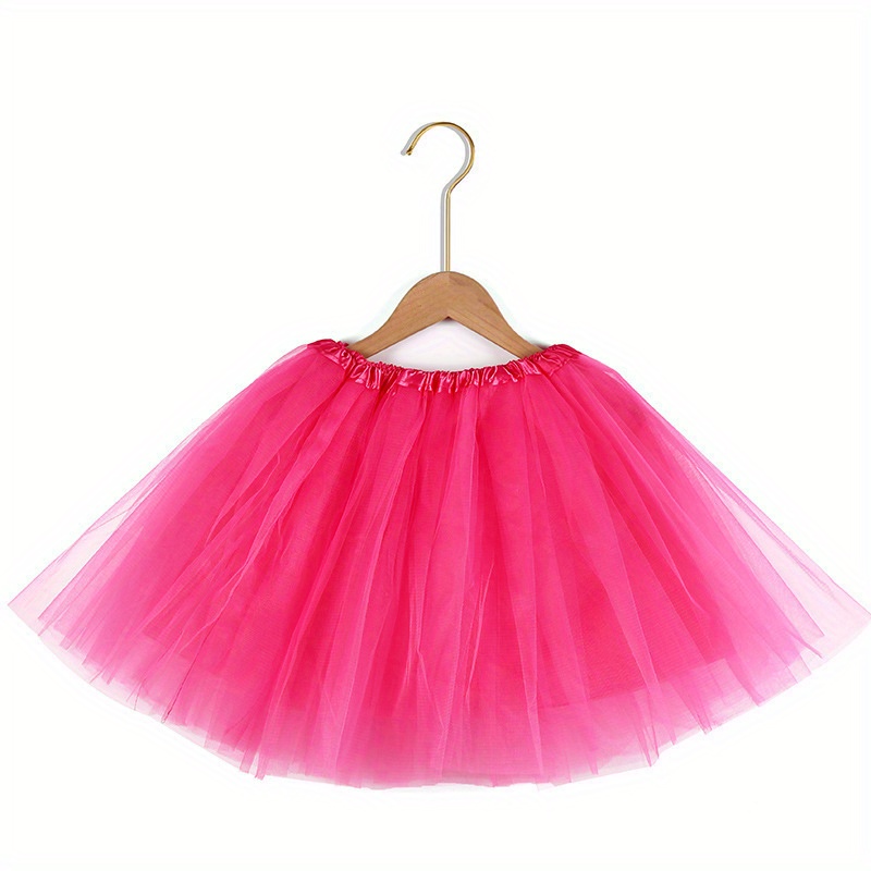 Adult Party Style Tutu Skirt - 4-Layer Polyester Tulle with Solid Lining, Princess Puffy Ballet Dance Skirt, Non-Feathered, No Power Supply Needed, Battery-Free Accessory details 4