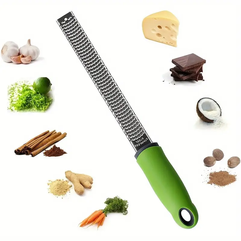 304 Stainless Steel Lemon Zester Cheese Grater details 2