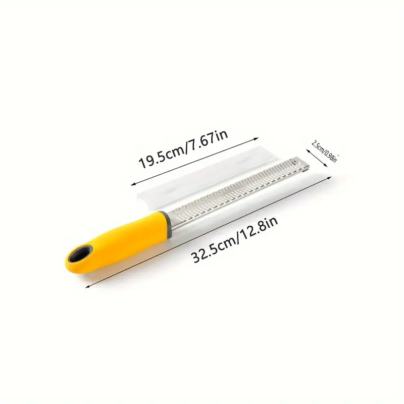 304 Stainless Steel Lemon Zester Cheese Grater details 3