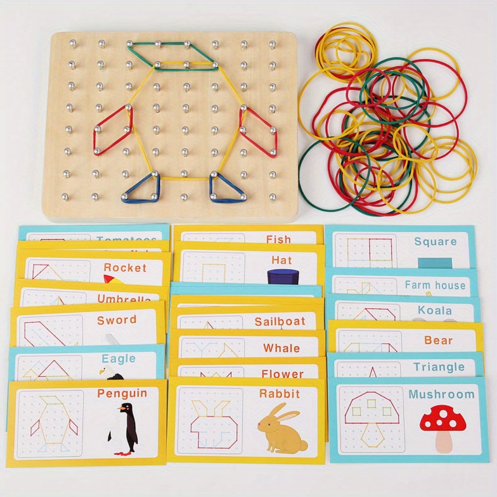 

Alppl Teaching Aids, Pegboards, Kindergartens, Kindergartens, Materials, Geometric Figures, Puzzles, Puzzles, Children's Educational Toys