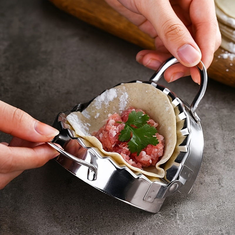 stainless steel dumpling maker   for homemade dumplings kitchen kitchenware details 1