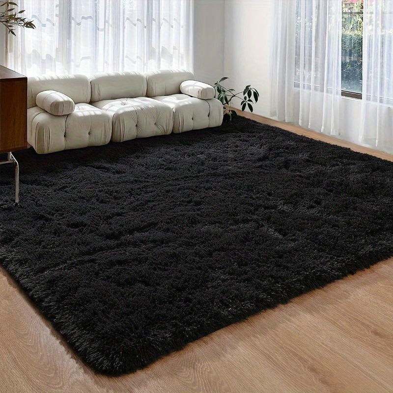 

Plush Shag Area Rug - Soft Livingroom Rug Cozy Non-slip - Easy Washable - Living Room