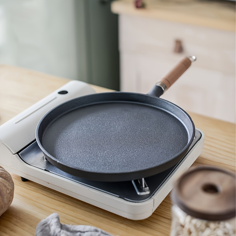 

Cast - Non-coated, Non-stick Frying Pan For Pancakes & More, Hand Wash Only - Perfect For Home Kitchens Non Stick Frying Pan