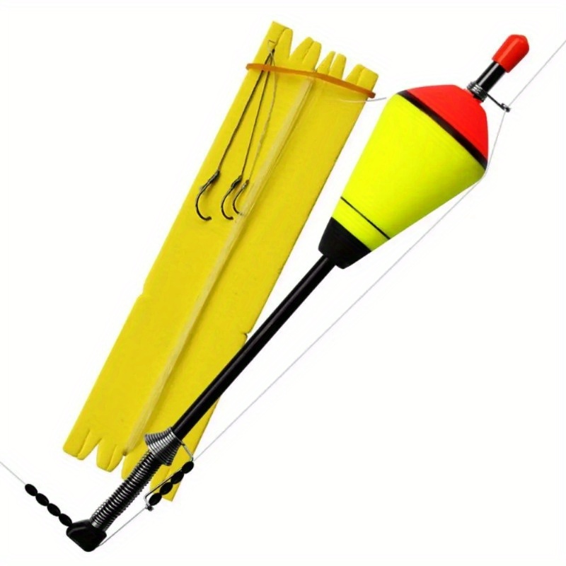 1/2pcs High-sensitivity Automatic Fishing Hook Setter - Durable Pvc & Stainless Steel, No Power Needed, Mixed Colors - Universal Use For All To Improve Catch Rates