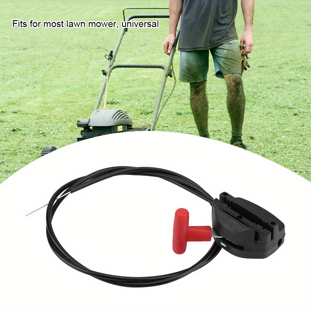 2m /6.6ft Universal Excavator Throttle Cable PU Stainless Steel Weather