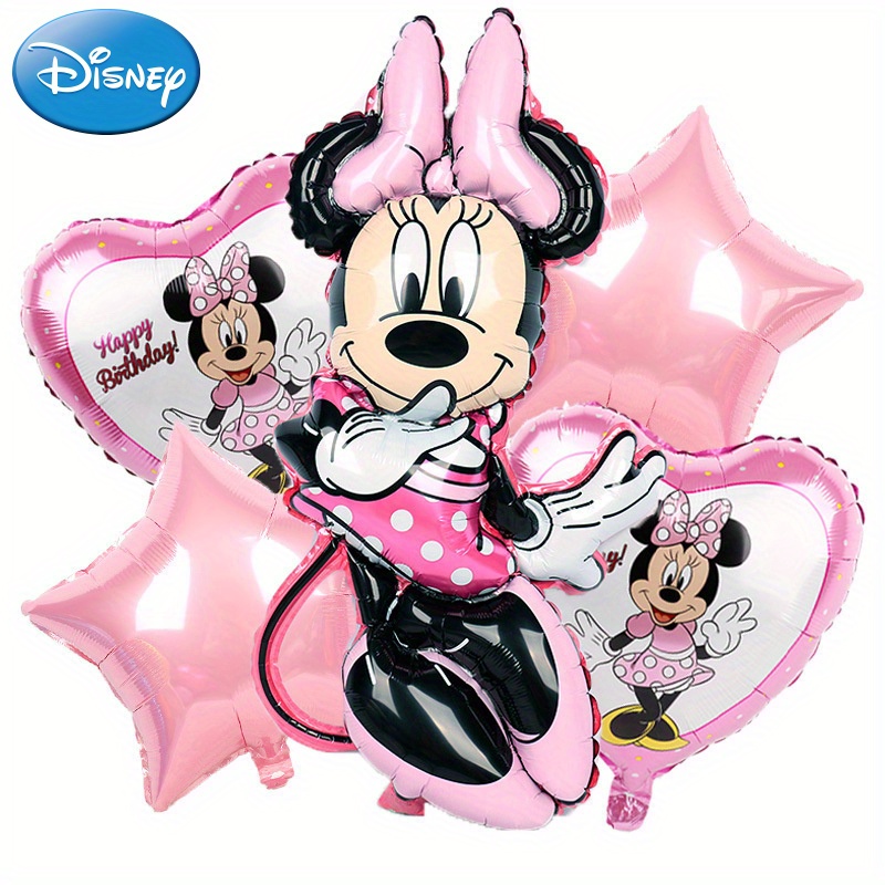 

Disney Mickey Mouse And Mouse Aluminum Foil Balloons Set For Birthday Party Decorations, Cartoon Themed Shapes, 14+ Age Group, Multiple Sets