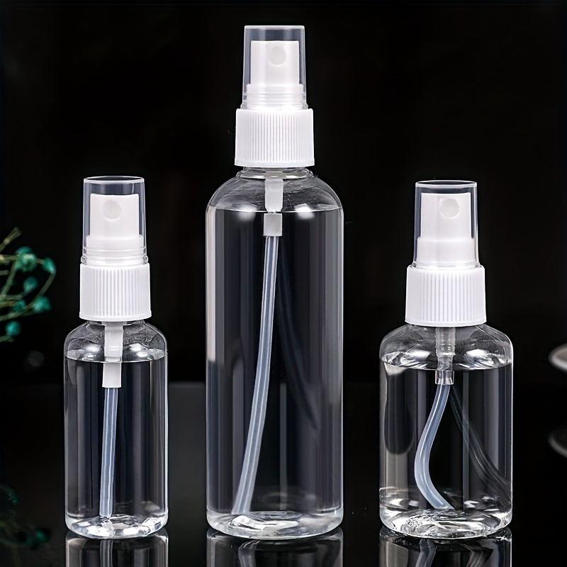 

Refillable Plastic Spray Bottle: 60ml, 12cm/4.72in, 3.5cm/1.38in, Odorless, Pvc-free, Ideal For Cleaning, Misting, Makeup, And Skin Care - Travel Essentials