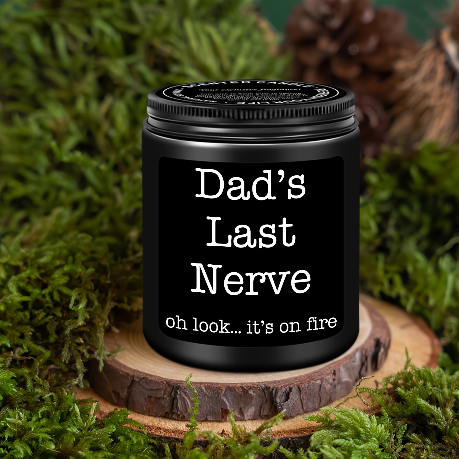 

Gifts For Dad From Daughter And Son, Birthday Gifts For Dad, Gifts For Dads Who Don’t Want Anything, Christmas Gifts For Step Dad And Adoptive Dad On Father’s Day, Sandalwood Scented Candle 200g/7oz