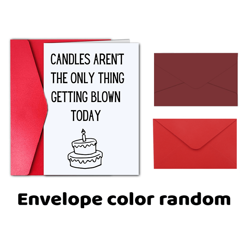 TEMU 1pc, A Romantic Birthday Card For Him, Birthday Card, Boyfriend Birthday Card, Birthday Card