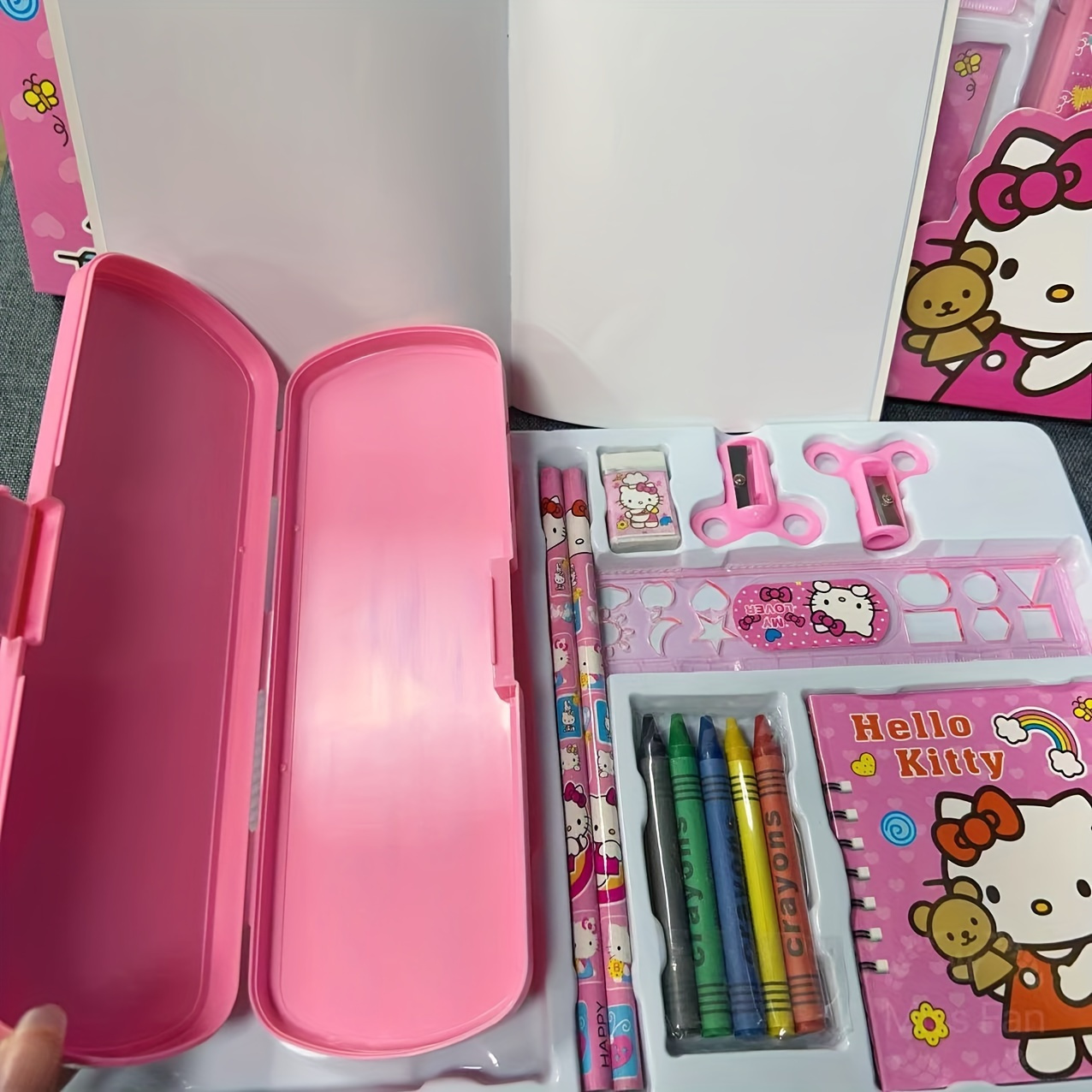  stationery set 14 piece learning supplies gift set brand plastic material no power required details 2