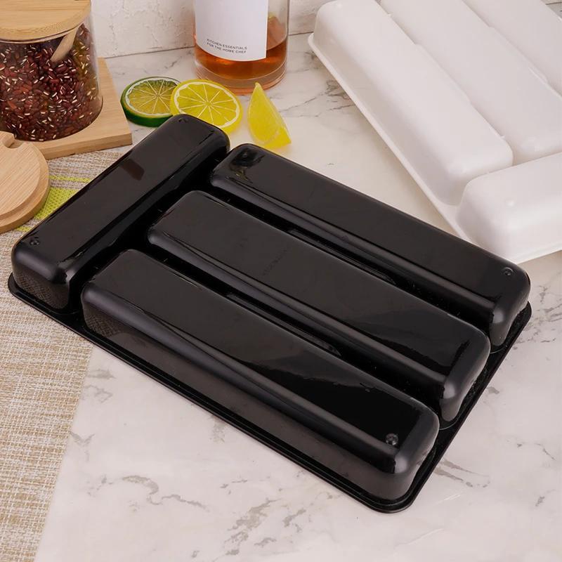 plastic flatware organizer tray insert mount cutlery storage box lightweight   pp material with compartments for kitchen drawer divider details 9