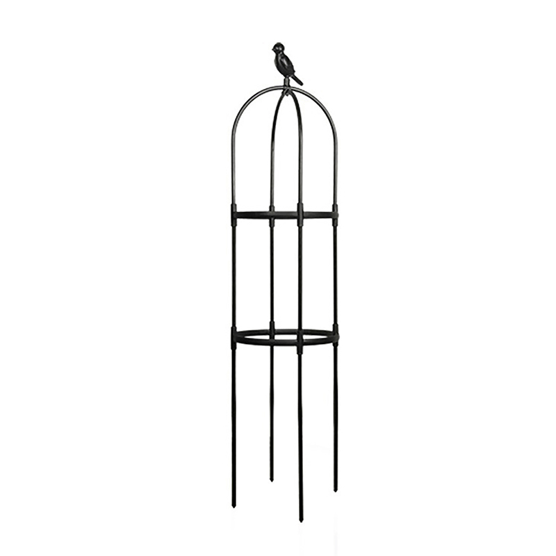 

Garden Plant Cage Support: 3-tier Metal Plant Cage For Climbing Plants - Suitable For Indoor And Outdoor Use