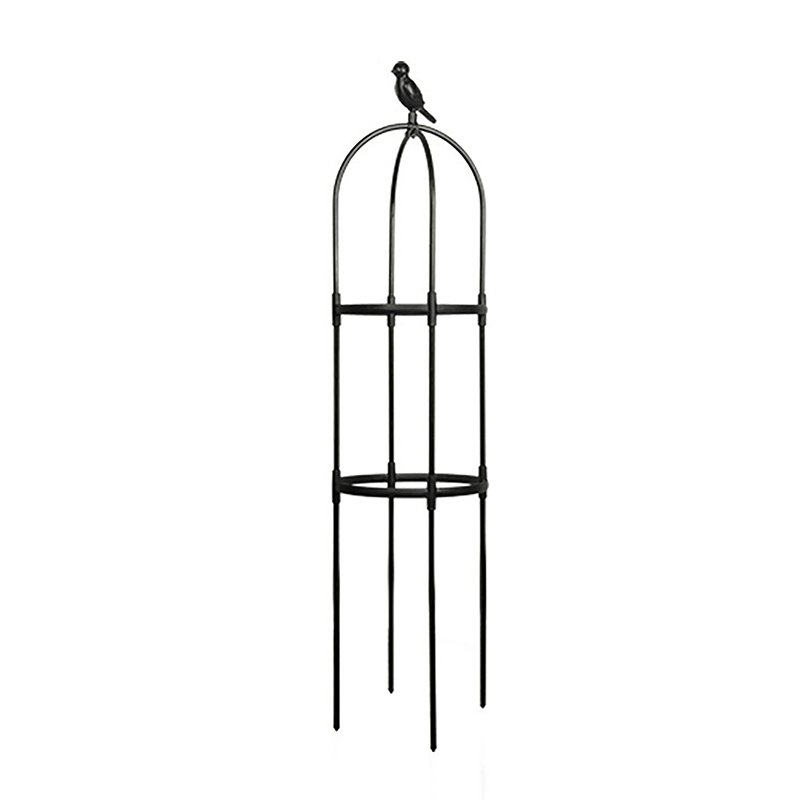 

Support en cage pour plantes de jardin : Cage à plantes en métal à 3 niveaux pour plantes grimpantes - Convient pour une utilisation intérieure et extérieure