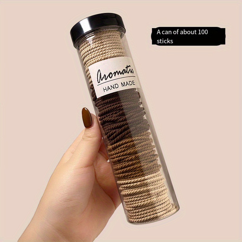 100pcs Seamless Hair Rings Elastic Hair Ties Simple All-match Hair Ropes Non-slip Hair Rings