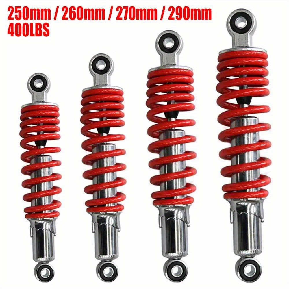 

400lbs 25/26/27/29cm Front Shock Suspension Absorber For Motorcycle 50cc 70 90 110 125cc Dirt Pit Bike Atv Go Kartnot Hydraulic