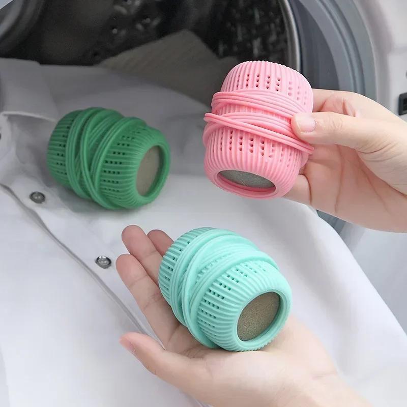 

3pcs Silicone Laundry Balls For Washing Machine - Essential Liquid Storage And Softening Cleaning Balls For Laundry Care