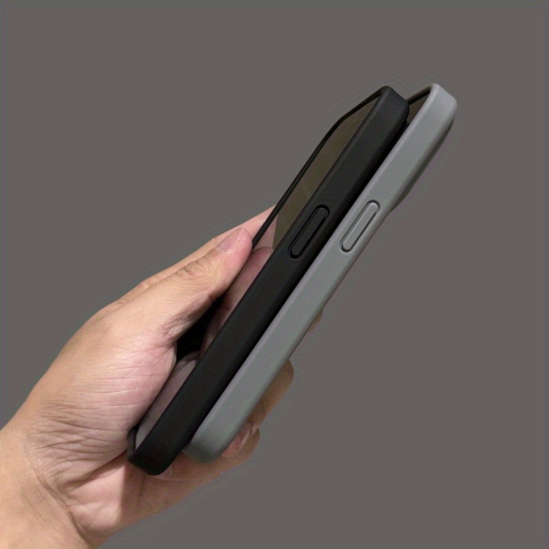 Protective case for iPhone Pro Max series 16 11/ 12/ 13/ 14/ 15, with magnetic phone holder, sturdy anti-drop design, built-in bracket, compatible with wireless charging