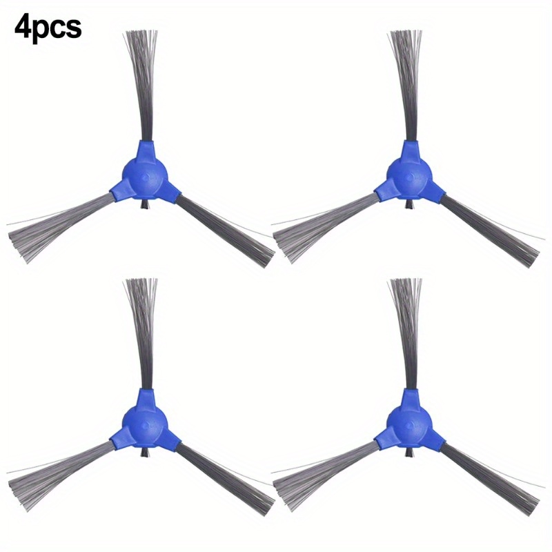 4pcs Replacement Brushes For Robot Vacuums - Compatible With 11s, 15c, 25c Series & G30 Models - Durable Fabric Floor Attachments