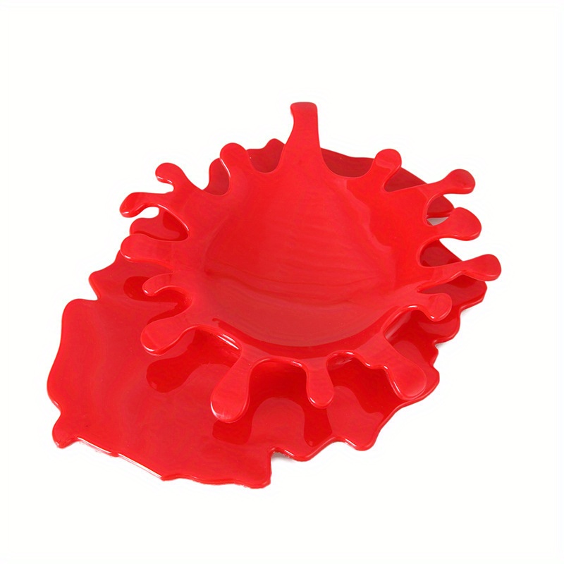 TEMU 1pc Novelty -shaped Spoon Rest, Non-electric Ketchup Design Kitchen Utensil Holder, Durable Cooking Accessory, Creative Gift Idea