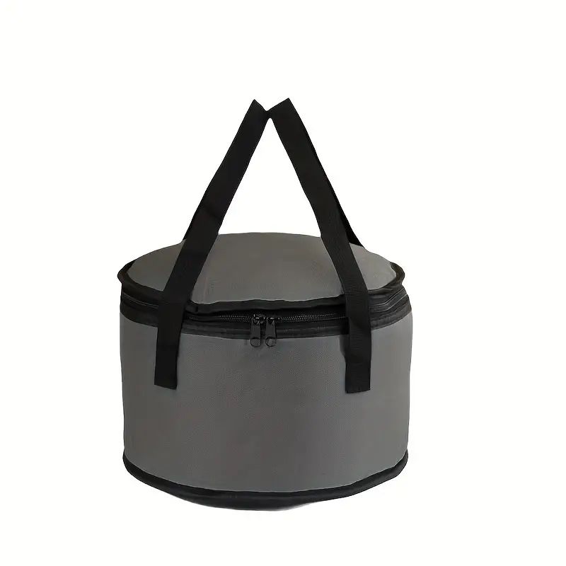 large capacity portable cooler bag with triple layer insulation pvc non woven tote food for 1 5 hours easy clean aluminum lining foam insulated durable handle black with red white checkered for picnics bbqs and outdoor activities details 0