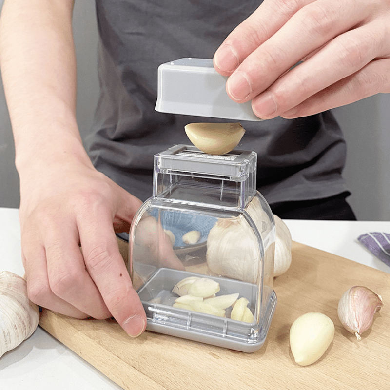 

Easy-clean Garlic Press & Mincer - Manual, No Electricity Needed, Perfect For Kitchen Use