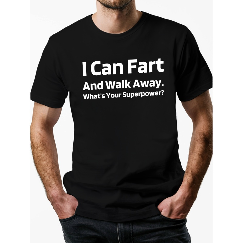 

Farting Is My Superpower G500 Pure Cotton Men's T-shirt Comfort Fit