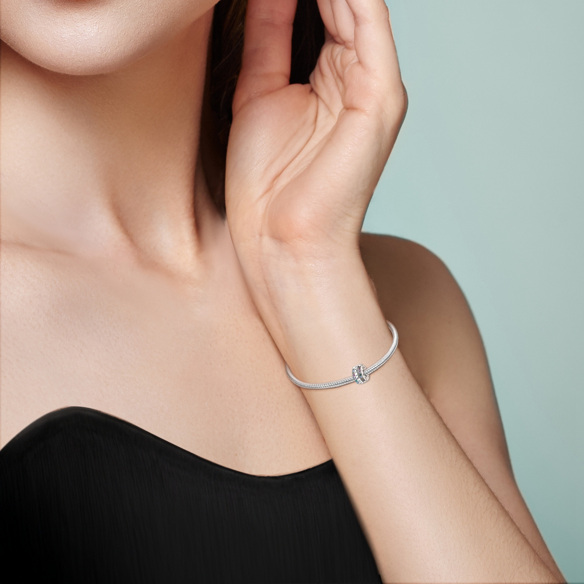925 Silver Pearl Pendant Bracelet Necklace