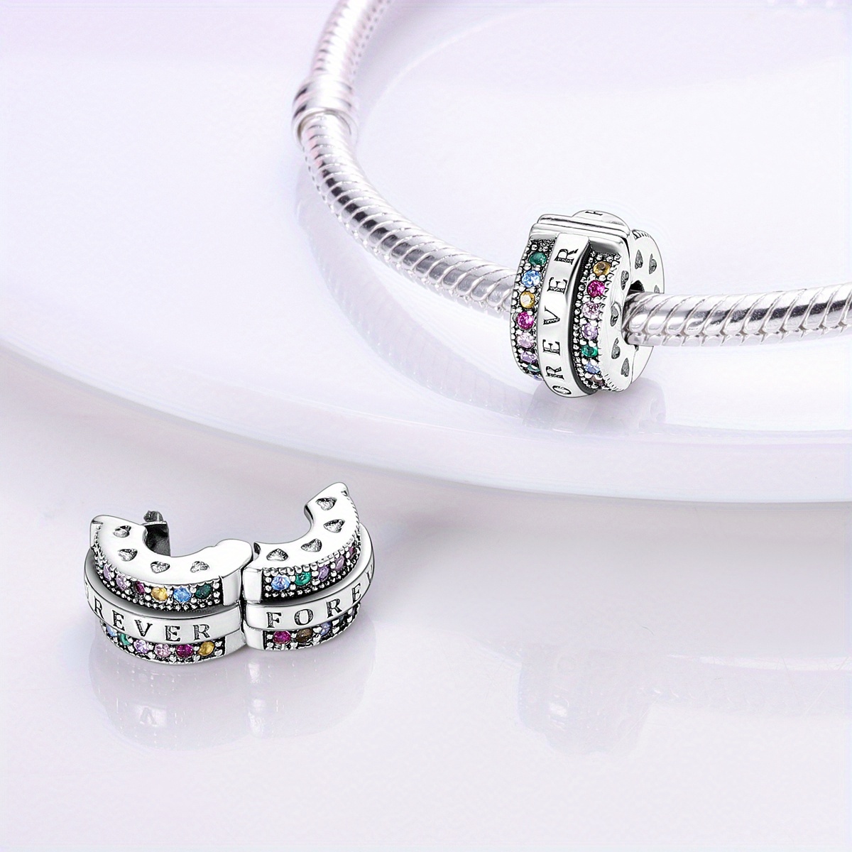 925 Silver Pearl Pendant Bracelet Necklace