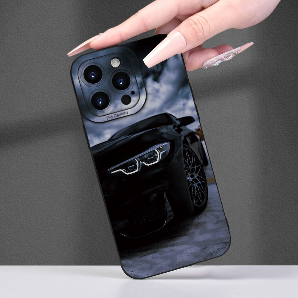 TEMU Phone Case: Fashionable, Trendy, , Aesthetically , And Cool Car-patterned Protective Phone Case For Iphone 7/8/x/xs/xr/11/12/13/14/15 Plus Pro .