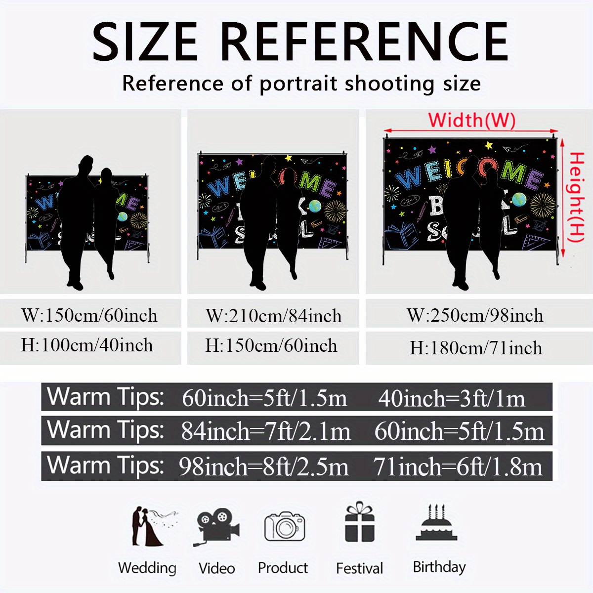 welcome back school vinyl banner universal seasonal Temu