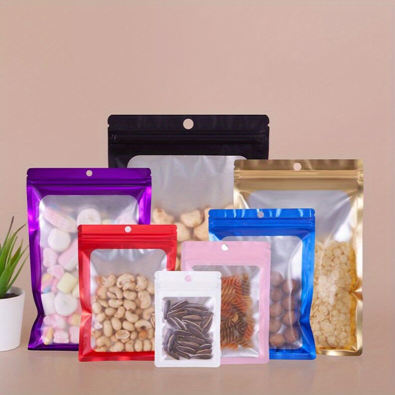 

100pcs Ziplock - Reusable, Pet Plastic Treat For , & Jewelry Storage - For Halloween Favors, &