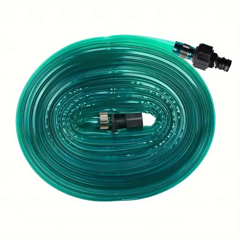 

1pc Flexible Soaker Hose For Garden & Lawn - Thread, Durable Plastic, Perfect For Drip Irrigation & Automatic Watering