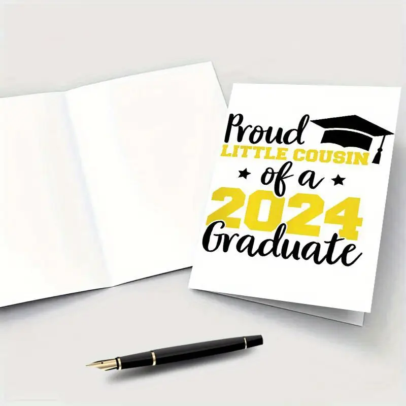 little cousin a 2024 graduate 1pc graduation greeting - Temu little cousin a 2024 graduate 1pc graduation greeting - Temu