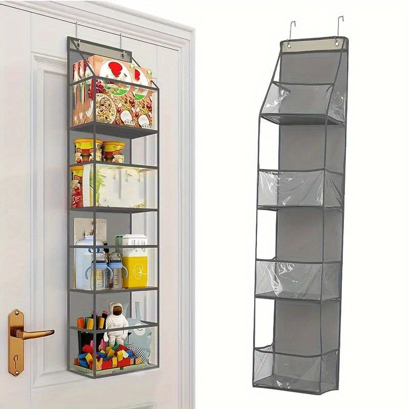 

multi-purpose" Space-saving 4-tier Hanging Organizer For Bedroom & Cloakroom - Ideal For Cosmetics, Toys, Sundries