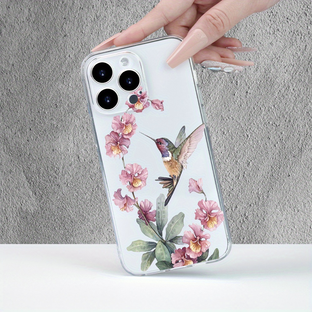 

Creative, Simple, Beautiful Bird, Personality, Trendy, Transparent Mobile Phone Case, Suitable For Men And Women, For Iphone 15 14 13 12 11 Xs Xr X 7 8 Plus Pro Max Mini