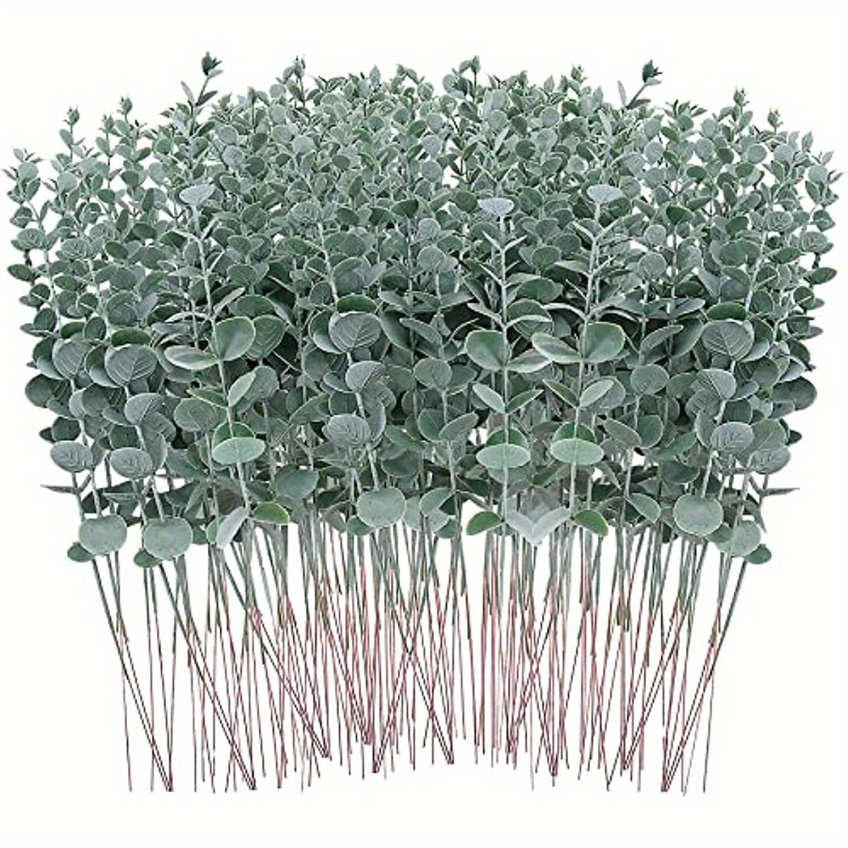 

30pcs Realistic Faux Eucalyptus Stems - 15" Artificial Greenery For Vases, Diy Bouquets & Centerpieces | Home Decor, Weddings, Office, And Party Decorations