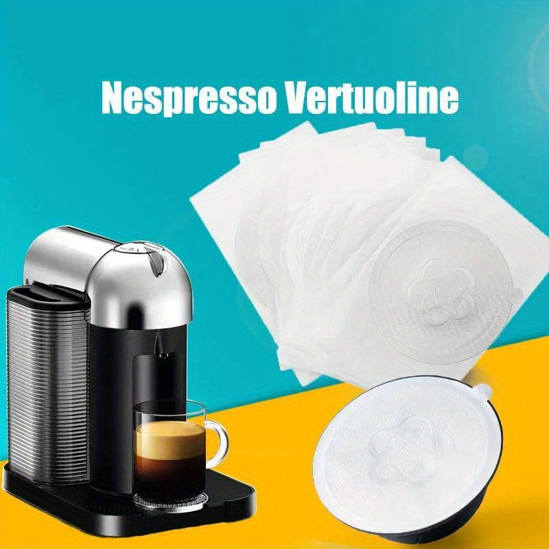 

Aluminum Foils Lids For Next Vertuoline Original Capsule Pods Disposable Seals Stickers Coffee Accessories