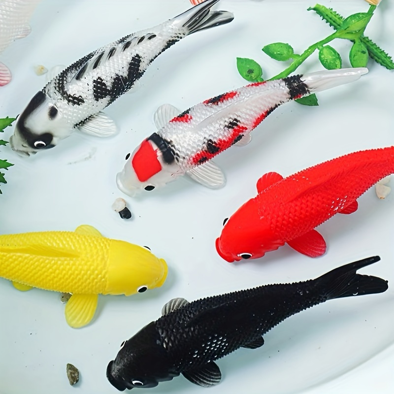 

Koi Ornaments - Plastic Tank Decor For