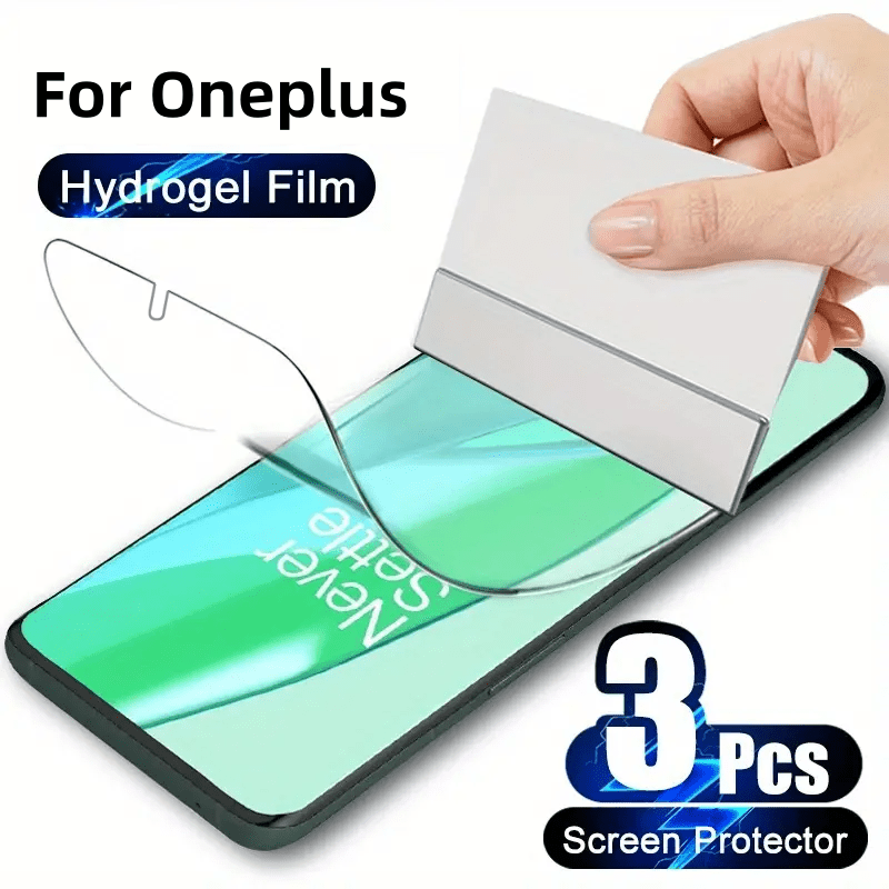 

3pcs Full Cover Hydrogel Screen Protectors, Suitable For Oneplus 12/12r