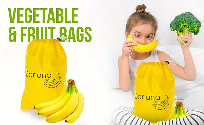 1pc   banana vegetable storage bag prevents   washable lightweight kitchen organizer details 1