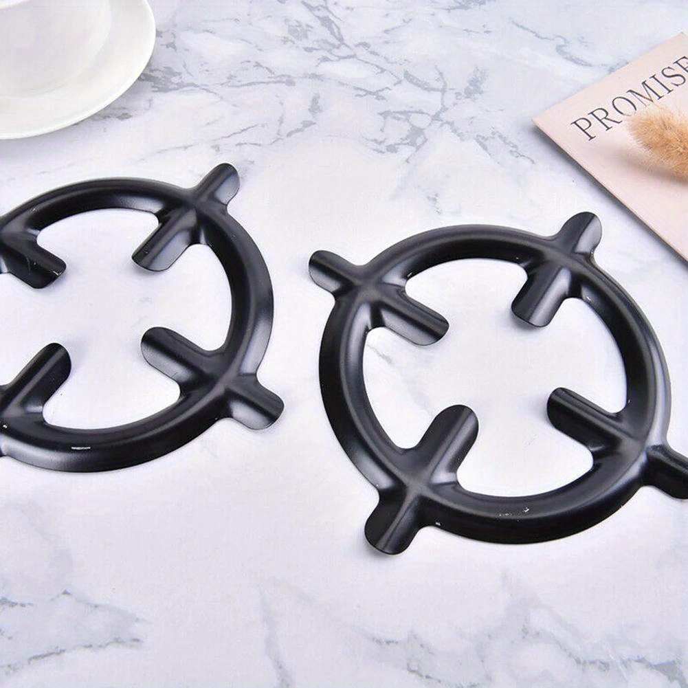 stainless steel   pot stand modern coffee pot holder for gas stove   iron cooker plate with reducer ring kitchen accessory 6 3 diameter details 5