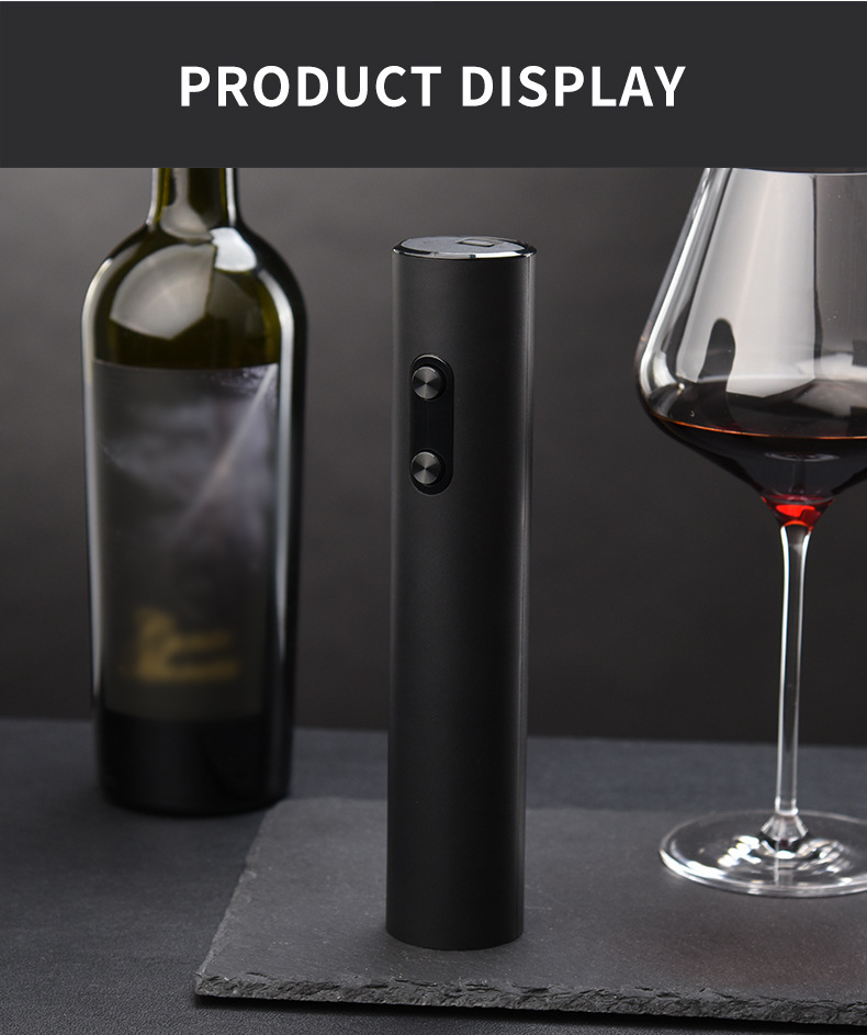 automatic electric wine bottle opener set with aerator foil cutter stoppers and storage base dry battery powered requires 4 aaa batteries not included perfect gift for mothers day fathers day christmas details 9